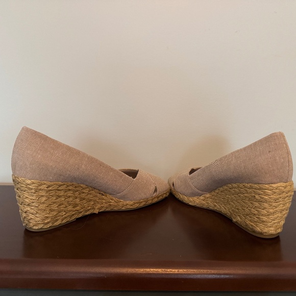 Chaps Canvas wedge size 9 - Picture 4 of 4